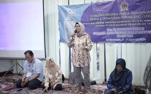 Komisi I DPRD Kalsel Sosialisasi Perda Nomor 8 Tahun 2018