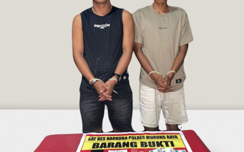 Satresnarkoba Polres Mura Berhasil Ringkus AA dan 12 Paket Sabu