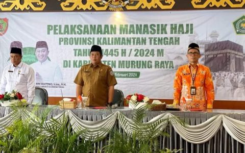 81 Calon Jemaah Haji Murung Raya Ikuti Manasik Haji