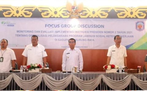 Pj Bupati Hermon Buka FGD Terkait Jaminan Sosial Ketenagakerjaan