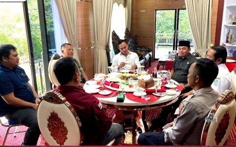 Tingkatkan Sinergisitas, DPRD Mura Coffee Morning dengan Forkopimda