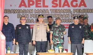 Bawaslu Batola Kumpulkan Pasukan dalam Apel Siaga Pemilu 2024