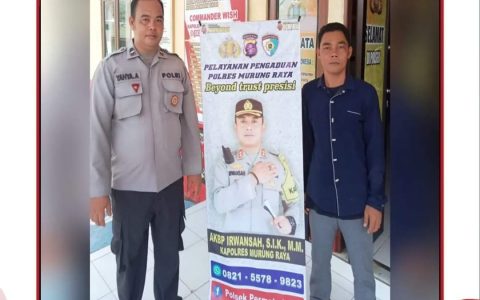 Kegiatan Sosialisasi Dumas Beyond Trust Presisi Kapolres Murung Raya