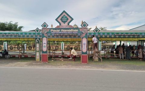 Pasar Makanan Sambut Bulan Ramadhan Mulai di Siapkan