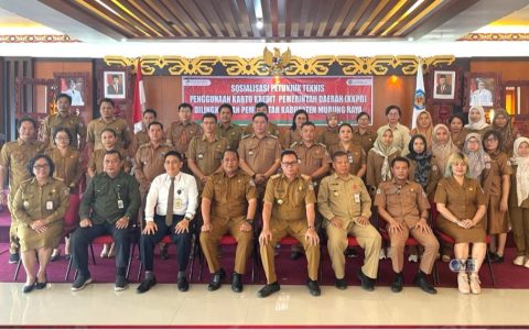 Rudie Roy Buka Sosialisasi Kartu Kredit Pemerintah Daerah Murung Raya