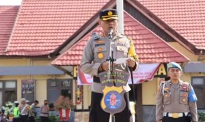 Jelang Bulan Ramadhan 1445, Polres Mura Gelar Apel Pasukan Operasi Keselamatan Telabang dan Aksi Keselamatan Jalan