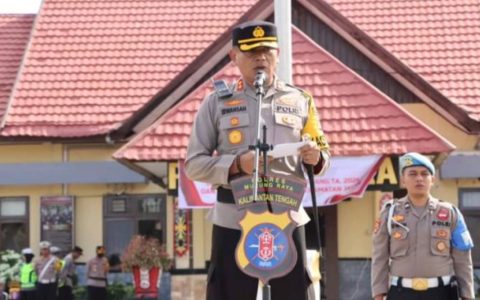 Jelang Bulan Ramadhan 1445, Polres Mura Gelar Apel Pasukan Operasi Keselamatan Telabang dan Aksi Keselamatan Jalan