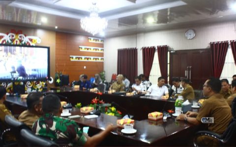 Pemkab Murung Raya Ikuti Rakor Stabilisasi Pangan