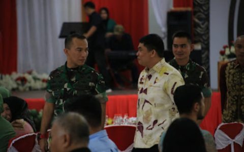 Letkol Inf Deden Ika Derajat Komandoi Dandim 1004/ KTB, Wabup Andi Rudi : Kerjasama Kita Tetap Terjalin