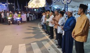 Pawai Takbir Keliling Idul Fitri 1445 H/2024 di Barito Utara Meriah