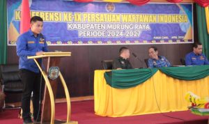 Lulus Riadi Terpilih Menjadi Ketua PWI Murung Raya Periode 2024-2027