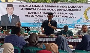 45 Anggota DPRD Banjarmasin Reses di Dapil Masing-Masing
