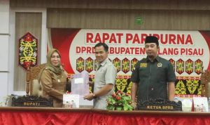 DPRD Pulang Pisau Gelar Rapat Paripurna