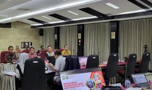 Erlin Hardi Sampaikan Capaian Kinerja ke Inspektorat Jenderal Kemendagri