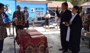 Murnianson Resmi Jabat Direktur PDAM Tirta Janang