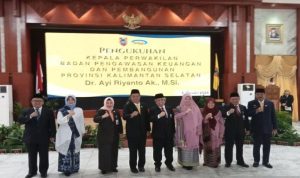 Paman Birin Kukuhkan Kepala BPKP Kalsel