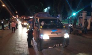 Tim Gabungan di Bartim Mengecek Keamanan Angkutan Penunpang