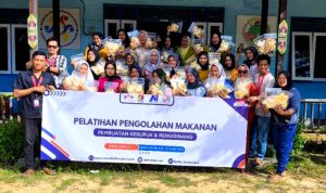 22 Peserta Ikuti Pelatihan Pengolahan Makanan Ringan