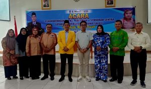 Asisten Sekda Hadiri Penandatanganan PKS SALUT Iya Mulik Muara Teweh dan UT Palangka Raya