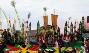 Kontingen Barito Utara Ikuti Lomba Perahu Hias