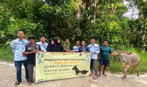 PT Pada Idi Salurkan 11 Hewan Qurban di Desa Sekitar Perusahaan