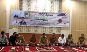 Pj Bupati Barito Utara Hadiri Halal Bihalal di Dinas PUPR