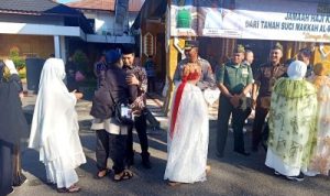 Pj Bupati Muhlis Sambut Kedatangan Haji Barito Utara
