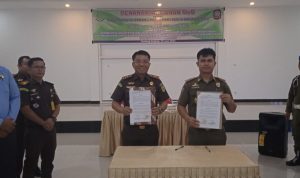 Satpol PP Bersama Kejari Bartim Jalin Kerjasama Penguatan Penegakan Perda