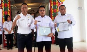 Pj Bupati Murung Raya Pimpin Apel Gabungan