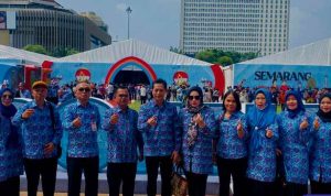 Pj Bupati Barito Utara Hadiri Puncak Peringatan Harganas ke 31 di Semarang