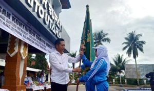 Pj Bupati Lepas Kontingan Barito Utara Ikuti Prapopnas Tingkat Kalteng