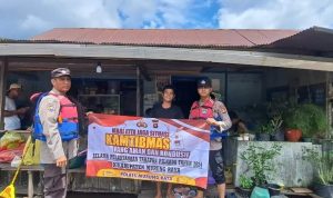 ANTISIPASI GANGGUAN KAMTIBMAS, POLSEK PERMATA INTAN RUTIN LAKSANAKAN PATROLI DIALOGIS