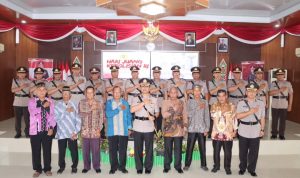 Peringatan Hari Juang Polri, Polres Murung Raya Gelar Upacara Via Darin
