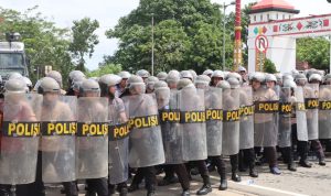 Polres Murung Raya Latihan Gladi Simulasi Simpamkota Pengamanan Pilkada 2024