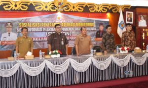 Pj Sekda Murung Raya Buka Acara Sosialisasi, Peluncuran Aplikasi SiSAPAN