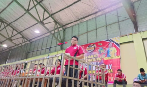 Pemkab Murung Raya Apresiasi Tingginya Antusias Peserta Turnamen Bola voli