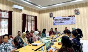 Kantor Pertanahan Barut laksanakan Rapat Internalisasi Penerbitan Dokumen Elektronik