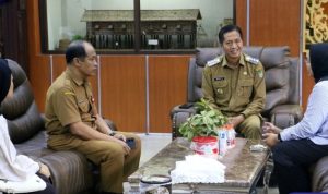 Pj Bupati Barito Utara Terima Kunjungan Tim Media Nasional Tempo