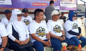 Tournamen Sepak Bola U-40 Diharapkan Menjadi Moment Kebangkitan Sepak Bola di Barut