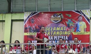 Pj Sekda Rudie Roy Resmi Menutup Turnamen Bola Voli Pj Bupati Cup 2024