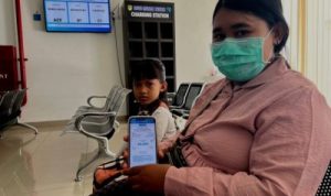 Antrean Online Mudahkan Lucya Akses Layanan JKN di RSUD Muara Teweh