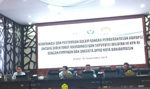 DPRD Banjarmasin Bersama KPK Koordinasi Pencegahan Korupsi
