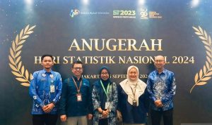 Diskominfotik Banjarmasin Terima Penghargaan dari BPS