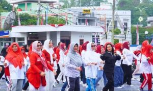 Gelar Senam Pagi Bersama, Pererat Tali silaturahmi