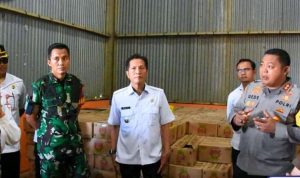 Dalam Rangka Pengendalian Inflasi Kebutuhan Pokok masyarakat, Pj Bupati Lakukan Monitoring
