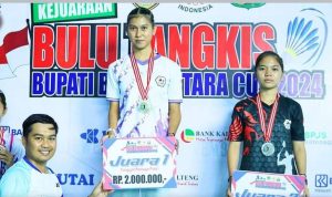 Kejuaraan Bulutangkis Pj Bupati Cup 2024 Resmi Ditutup