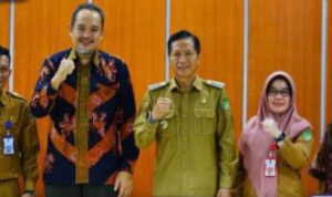 Muhlis Terima Kunjungan Kerja dari Kantor Regional VIII Badan Kepegawaian Negara Banjarbaru