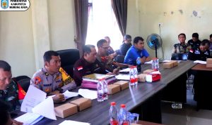 Pj Sekda Murung Raya Pimpin Rakor Penetapan Status Siaga Bencana Karhutla