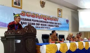 Kepsek SMPN 1: Kita Harus Bersama-Sama Memerangi Peredaran Narkoba di Lingkungan Kita