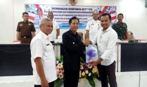 Pemkab Bangun Komitmen Bersama Dalam Pencegahan dan Pemberantasan P4GN-PN